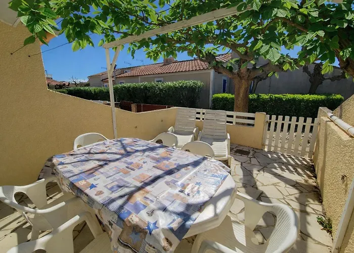 Maison De Climatise Que Sejour, Securisee Mas De La Plage, Terrasse Sud, 5 Couchages -250m De La -portiragnes Lrmp27