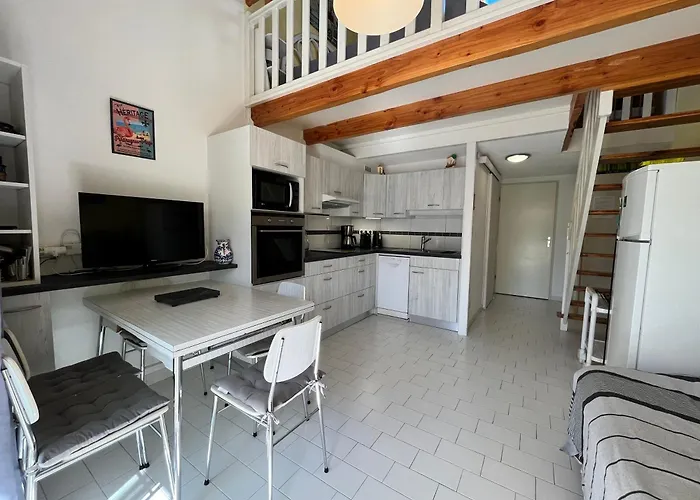 Maison De Climatise Que Sejour, Securisee Mas De La Plage, Terrasse Sud, 5 Couchages -250m De La -portiragnes Lrmp27 * Portiragnes