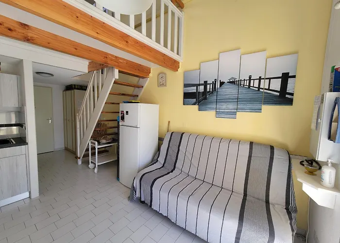 Maison De Climatise Que Sejour, Securisee Mas De La Plage, Terrasse Sud, 5 Couchages -250m De La -portiragnes Lrmp27 Villa