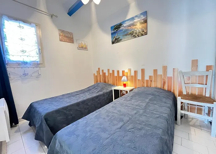 Maison De Climatise Que Sejour, Securisee Mas De La Plage, Terrasse Sud, 5 Couchages -250m De La -portiragnes Lrmp27