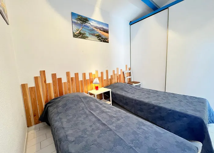 Maison De Climatise Que Sejour, Securisee Mas De La Plage, Terrasse Sud, 5 Couchages -250m De La -portiragnes Lrmp27