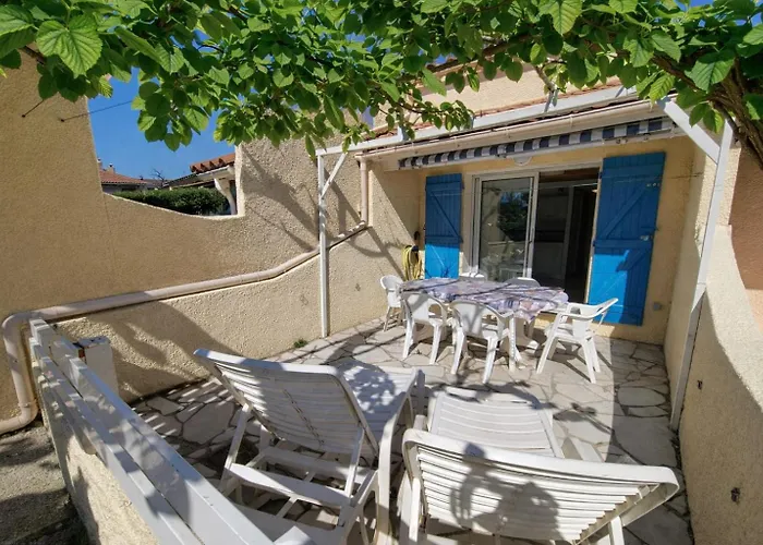 Villa Maison De Climatise Que Sejour, Securisee Mas De La Plage, Terrasse Sud, 5 Couchages -250m De La -portiragnes Lrmp27